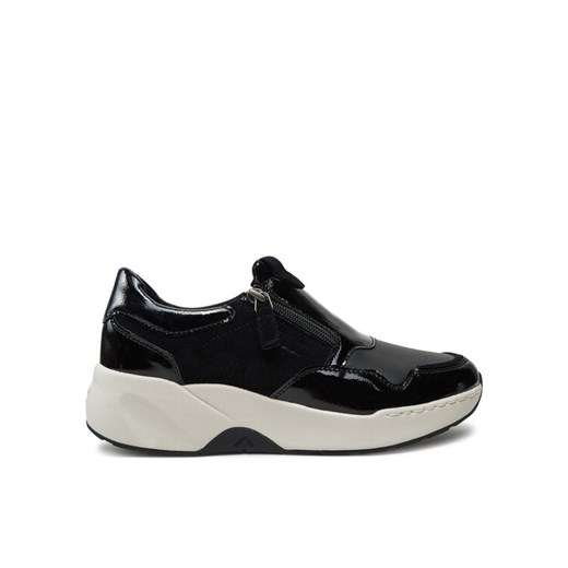 Sneakersy Josef Seibel Lissi 04 96504 100 Czarny ze sklepu eobuwie.pl w kategorii Buty sportowe damskie - zdjęcie 182086699