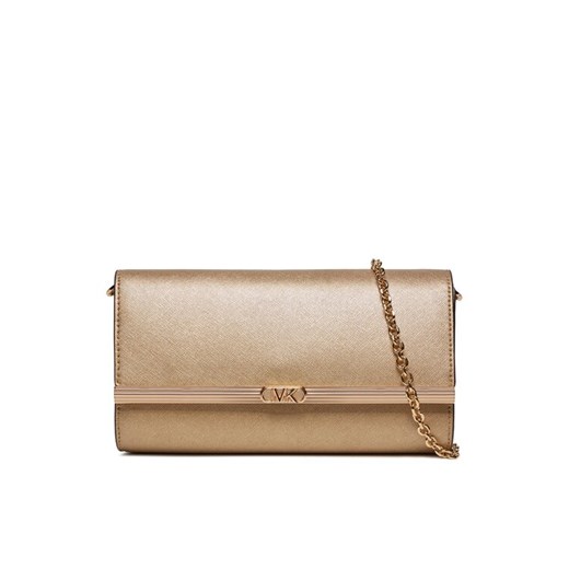 Torebka MICHAEL Michael Kors Mona 30H3G8OC3M Złoty ze sklepu eobuwie.pl w kategorii Kopertówki - zdjęcie 182086726