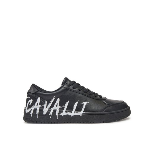 Sneakersy Just Cavalli 78QA3SM5 ZP397 Czarny ze sklepu eobuwie.pl w kategorii Buty sportowe męskie - zdjęcie 182086769