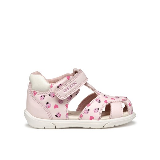 Sandały Geox B Sandal Zapito B556FB 000BC C8175 Różowy ze sklepu eobuwie.pl w kategorii Sandały dziecięce - zdjęcie 182086779