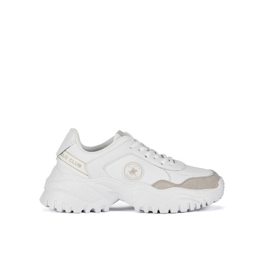 Sneakersy Beverly Hills Polo Club WFA3160-1 Biały ze sklepu eobuwie.pl w kategorii Buty sportowe damskie - zdjęcie 182086815