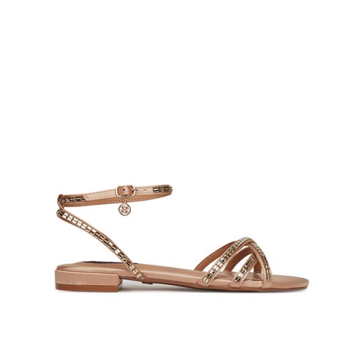 Sandały Nine West R25SS018660 Beżowy ze sklepu eobuwie.pl w kategorii Sandały damskie - zdjęcie 182086987