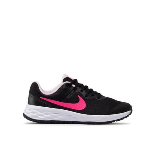 Buty do biegania Nike Revolution 6 Nn (GS) DD1096 007 Czarny ze sklepu eobuwie.pl w kategorii Buty sportowe dziecięce - zdjęcie 182086989