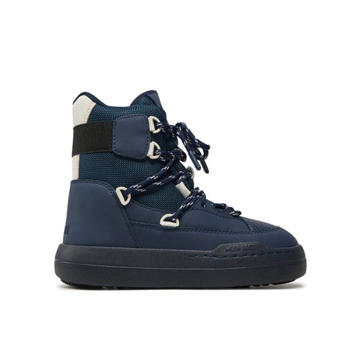 Śniegowce Moon Boot Park Sneaker Boot 80D2470060 Granatowy ze sklepu eobuwie.pl w kategorii Śniegowce damskie - zdjęcie 182087048