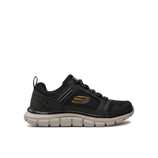 Sneakersy Skechers Knockhill 232001/BKGD Czarny ze sklepu eobuwie.pl w kategorii Buty sportowe męskie - zdjęcie 182087095