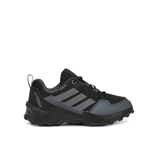 Trekkingi adidas Terrex AX4r JI0917 Czarny ze sklepu eobuwie.pl w kategorii Buty trekkingowe dziecięce - zdjęcie 182087279
