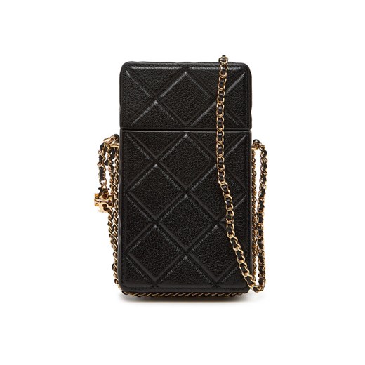 Torebka na telefon Tory Burch Fleming Flap 163417 Czarny ze sklepu eobuwie.pl w kategorii Etui - zdjęcie 182087326