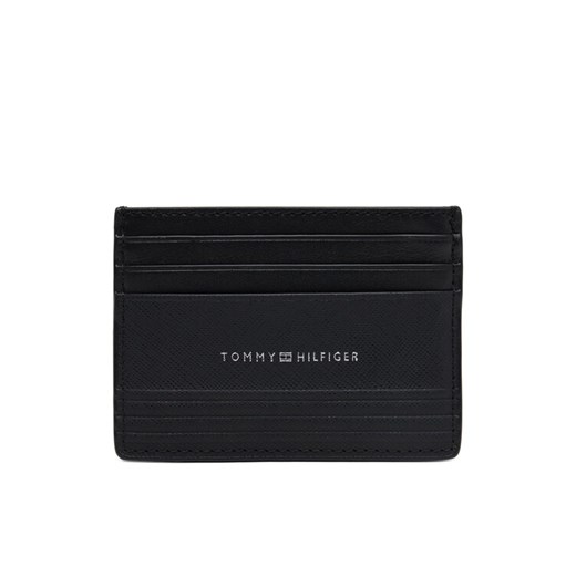 Etui na karty kredytowe Tommy Hilfiger Th Business Cc Holder AM0AM13257 Czarny ze sklepu eobuwie.pl w kategorii Etui - zdjęcie 182087356