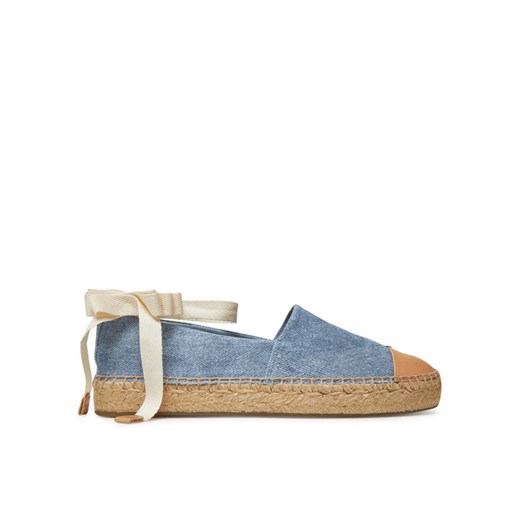 Espadryle Tory Burch 167994 Niebieski ze sklepu eobuwie.pl w kategorii Espadryle damskie - zdjęcie 182087378