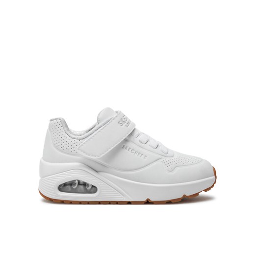 Sneakersy Skechers Air Blitz 403673L/WHT Biały ze sklepu eobuwie.pl w kategorii Buty sportowe dziecięce - zdjęcie 182087397
