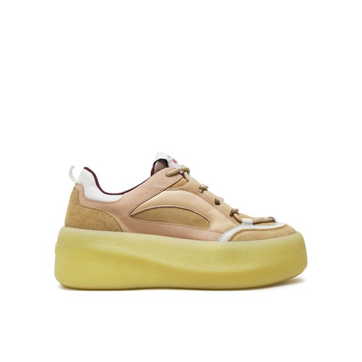 Sneakersy Vic Matié 1F2306D 04BOZTE43 Beżowy ze sklepu eobuwie.pl w kategorii Buty sportowe damskie - zdjęcie 182087566