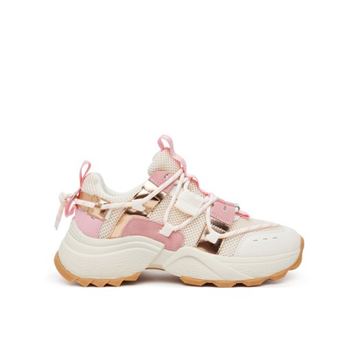 Sneakersy Steve Madden Tazmania SM11002419 Biały ze sklepu eobuwie.pl w kategorii Buty sportowe damskie - zdjęcie 182087627