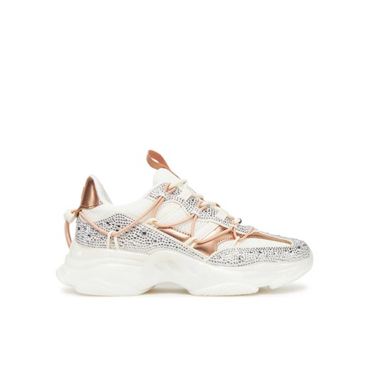 Sneakersy Steve Madden Magneto-R-E SM19000109 Srebrny ze sklepu eobuwie.pl w kategorii Buty sportowe damskie - zdjęcie 182087776