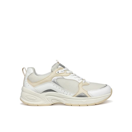 Sneakersy Geox D Zarvia D55YLA 01454 C1Z1S Biały ze sklepu eobuwie.pl w kategorii Buty sportowe damskie - zdjęcie 182087818
