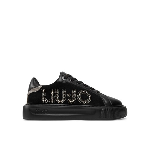 Sneakersy Liu Jo Kylie 22 BF4061 PX230 Czarny ze sklepu eobuwie.pl w kategorii Buty sportowe damskie - zdjęcie 182087826