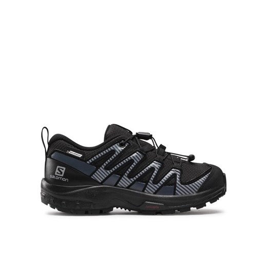 Buty do biegania Salomon Xa Pro V8 Cswp J 414339 09 W0 Czarny ze sklepu eobuwie.pl w kategorii Buty trekkingowe dziecięce - zdjęcie 182088029