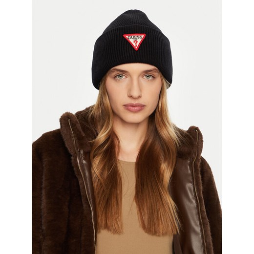 Czapka Guess AW5234 VIS01 Czarny ze sklepu eobuwie.pl w kategorii Czapki zimowe damskie - zdjęcie 182088088
