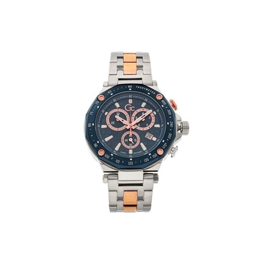 Zegarek Gc Y81003G7MF Srebrny ze sklepu eobuwie.pl w kategorii Zegarki - zdjęcie 182088108