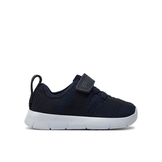 Sneakersy Clarks Ath Flux T 261412696 Granatowy ze sklepu eobuwie.pl w kategorii Buciki niemowlęce - zdjęcie 182088225