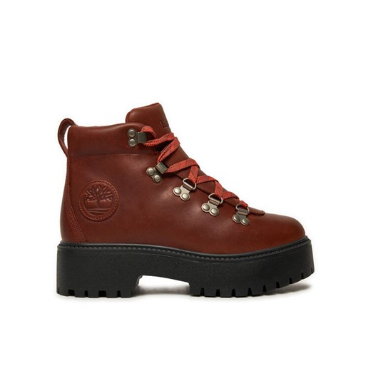 Trapery Timberland Stone Street Mid TB0A27VJEM61 Brązowy ze sklepu eobuwie.pl w kategorii Botki - zdjęcie 182088235