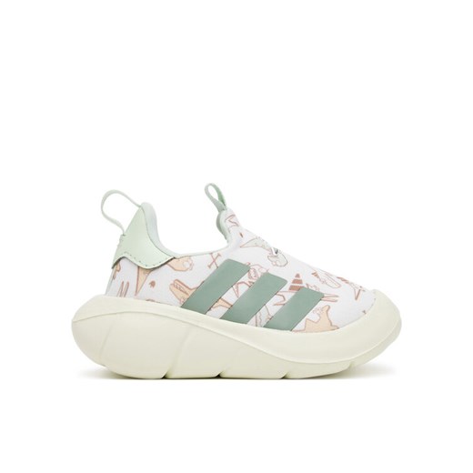 Sneakersy adidas Dino Monofit JI3895 Biały ze sklepu eobuwie.pl w kategorii Buty sportowe dziecięce - zdjęcie 182088325