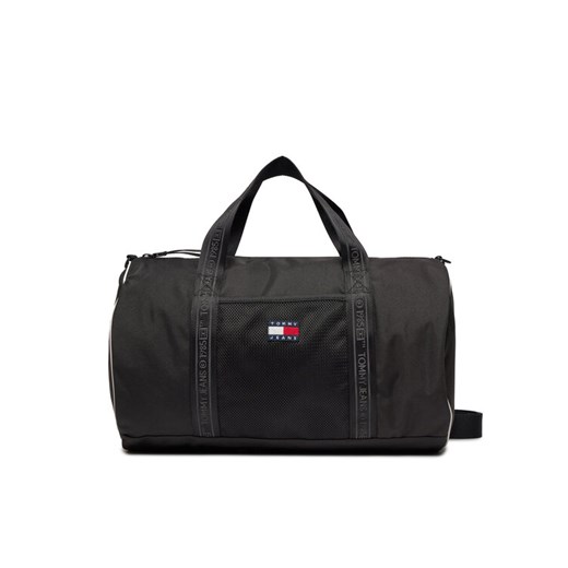 Torba Tommy Jeans Tjm Heritage Round Duffle AM0AM11950 Czarny Tommy Jeans 00 eobuwie.pl