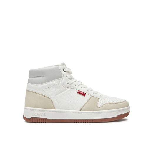 Sneakersy Levi's® Drive S High 235888-618-151 Biały ze sklepu eobuwie.pl w kategorii Buty sportowe damskie - zdjęcie 182088455