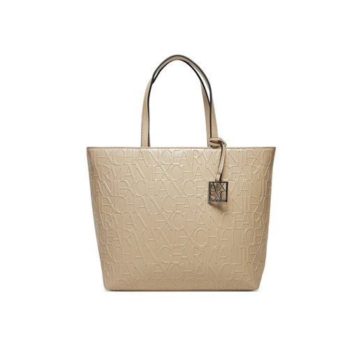 Torebka Armani Exchange 942650 CC793 U1092 Beżowy ze sklepu eobuwie.pl w kategorii Torby Shopper bag - zdjęcie 182088546
