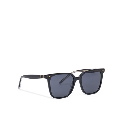 Okulary przeciwsłoneczne Tommy Hilfiger 2211/S 207943 Czarny ze sklepu eobuwie.pl w kategorii Okulary przeciwsłoneczne damskie - zdjęcie 182088638
