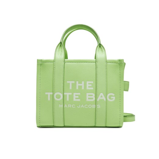Torebka Marc Jacobs The Leather Small Tote Bag H009L01SP21 Zielony ze sklepu eobuwie.pl w kategorii Torebki damskie - zdjęcie 182088746