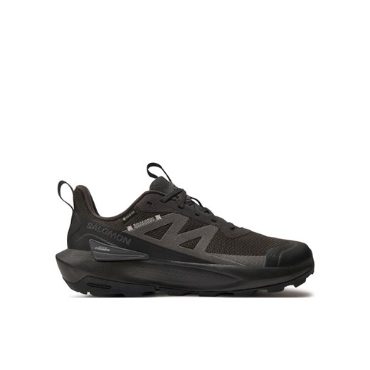 Sneakersy Salomon Elixir Activ Gore-Tex L47456100 Szary ze sklepu eobuwie.pl w kategorii Buty trekkingowe męskie - zdjęcie 182088768