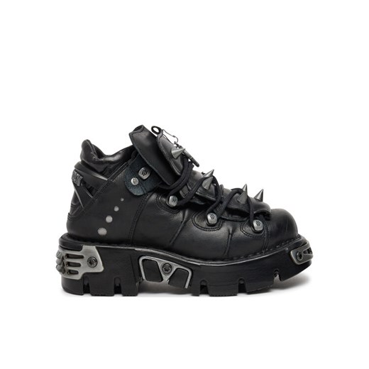 Sneakersy NEW ROCK M-110-S1 Czarny ze sklepu eobuwie.pl w kategorii Buty sportowe damskie - zdjęcie 182088815