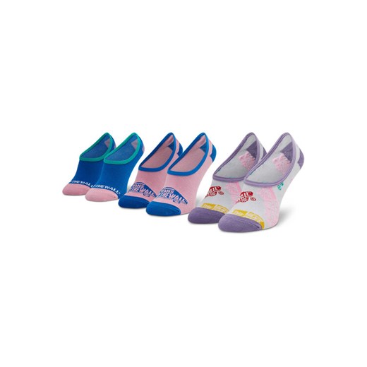 Zestaw 3 par stopek damskich Vans 3Pk Sk8 VN0A5I2Q4481 Kolorowy ze sklepu eobuwie.pl w kategorii Skarpetki damskie - zdjęcie 182088949