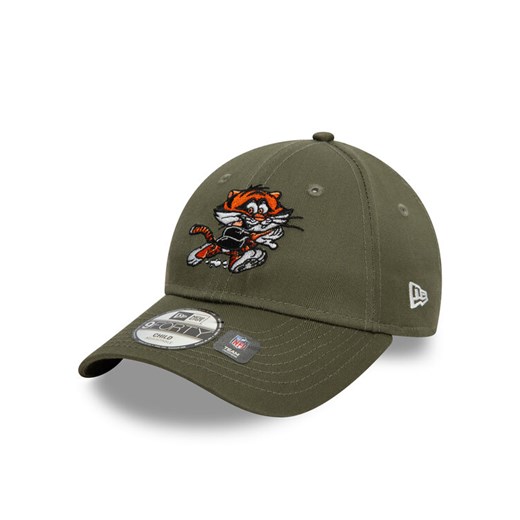 Czapka z daszkiem New Era Cincinnati Bengals Nfl Mascot 9Forty 60595389 Zielony ze sklepu eobuwie.pl w kategorii Czapki z daszkiem damskie - zdjęcie 182089168