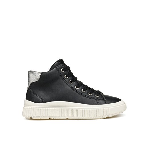 Sneakersy Geox J Laquinny Girl J46M3F 000BC C0039 S Czarny ze sklepu eobuwie.pl w kategorii Buty sportowe dziecięce - zdjęcie 182089277