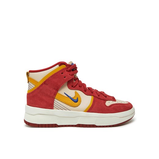 Sneakersy Nike Dunk High Up DH3718 600 Pomarańczowy ze sklepu eobuwie.pl w kategorii Buty sportowe damskie - zdjęcie 182089345