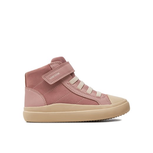 Sneakersy Geox J Gisli Girl J464NI 0AU54 C8014 M Różowy ze sklepu eobuwie.pl w kategorii Buty sportowe dziecięce - zdjęcie 182089448