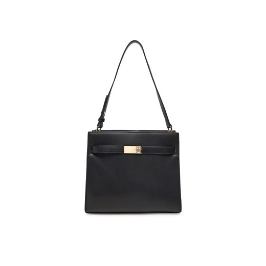 Torebka Tommy Hilfiger Heritage Shoulder Bag AW0AW17182 Czarny ze sklepu eobuwie.pl w kategorii Torebki damskie - zdjęcie 182089458