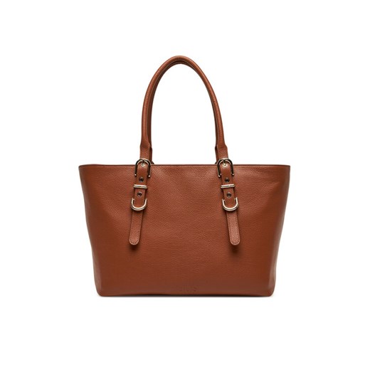 Torebka TOUS Buckles 2002189443 Brązowy ze sklepu eobuwie.pl w kategorii Torby Shopper bag - zdjęcie 182089478