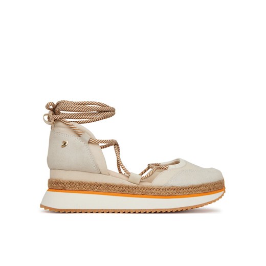 Espadryle Gioseppo Chittenden 74960-P Beżowy ze sklepu eobuwie.pl w kategorii Espadryle damskie - zdjęcie 182089507