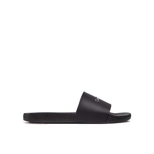 Klapki Calvin Klein Jeans Pool Slide HM0HM00455 Czarny ze sklepu eobuwie.pl w kategorii Klapki męskie - zdjęcie 182089537