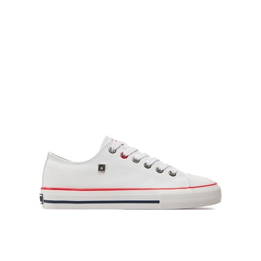 Trampki Big Star Shoes NN274656 Biały ze sklepu eobuwie.pl w kategorii Trampki damskie - zdjęcie 182089636