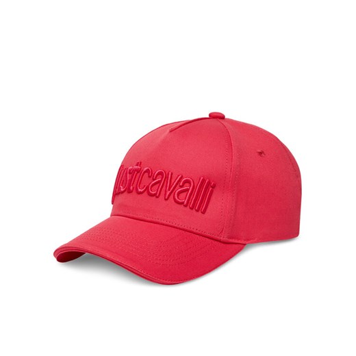 Czapka z daszkiem Just Cavalli 78RAZK30 ZG192 Czerwony ze sklepu eobuwie.pl w kategorii Czapki z daszkiem damskie - zdjęcie 182089678