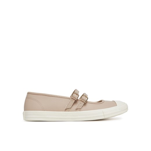 Baleriny Converse Chuck Taylor All Star Dainty Mary Jane A11491C Beżowy ze sklepu eobuwie.pl w kategorii Balerinki - zdjęcie 182089699