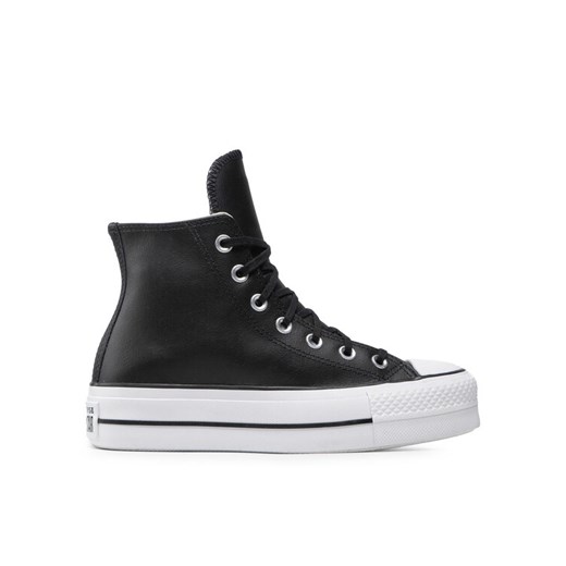 Trampki Converse Chuck Taylor All Star Lift Clean Hi 561675C Czarny ze sklepu eobuwie.pl w kategorii Trampki damskie - zdjęcie 182089717
