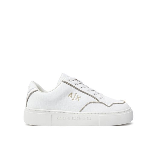 Sneakersy Armani Exchange XDX160 XV888 T779 Biały ze sklepu eobuwie.pl w kategorii Buty sportowe damskie - zdjęcie 182089766