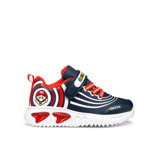 Sneakersy Geox J Assister J55DZB 02A54 C0735 M Granatowy ze sklepu eobuwie.pl w kategorii Buty sportowe dziecięce - zdjęcie 182089796
