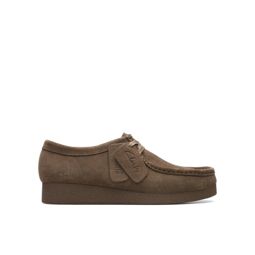 Półbuty Clarks WallabeeEVOSh 26174748 Brązowy ze sklepu eobuwie.pl w kategorii Półbuty damskie - zdjęcie 182089818