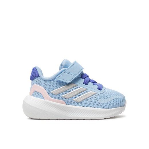 Sneakersy adidas Runfalcon 5 IE8600 Niebieski ze sklepu eobuwie.pl w kategorii Buty sportowe dziecięce - zdjęcie 182089978