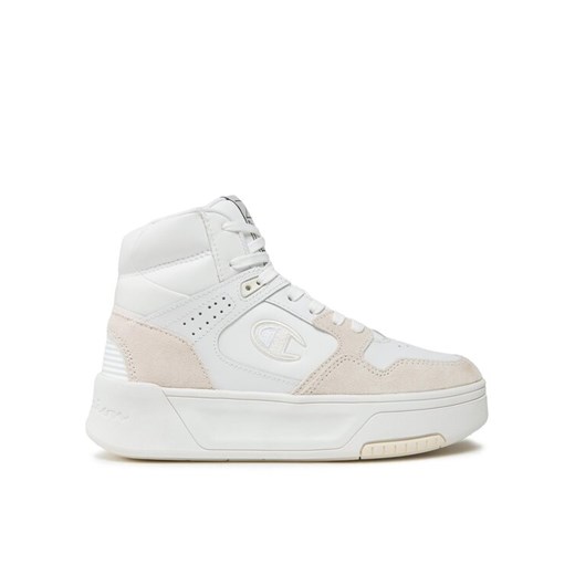 Sneakersy Champion Z80 Hi Platform Sl Mid Cut Shoe S11598-WW001 Biały ze sklepu eobuwie.pl w kategorii Buty sportowe damskie - zdjęcie 182090038